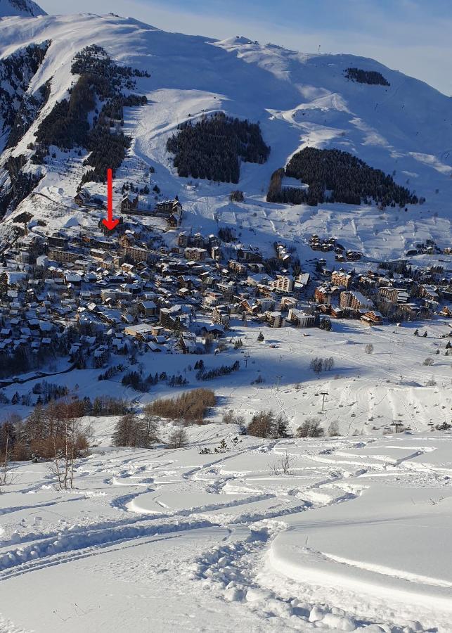 Studio Alpheratz Forest - 1 A 3 Pers - Wifi, Balcon, Vue Piste Et Glacier Muzelle, Calme, Proche Commerces Et Pistes- Tsc Super Venosc A 80M Ле дез Альп Экстерьер фото