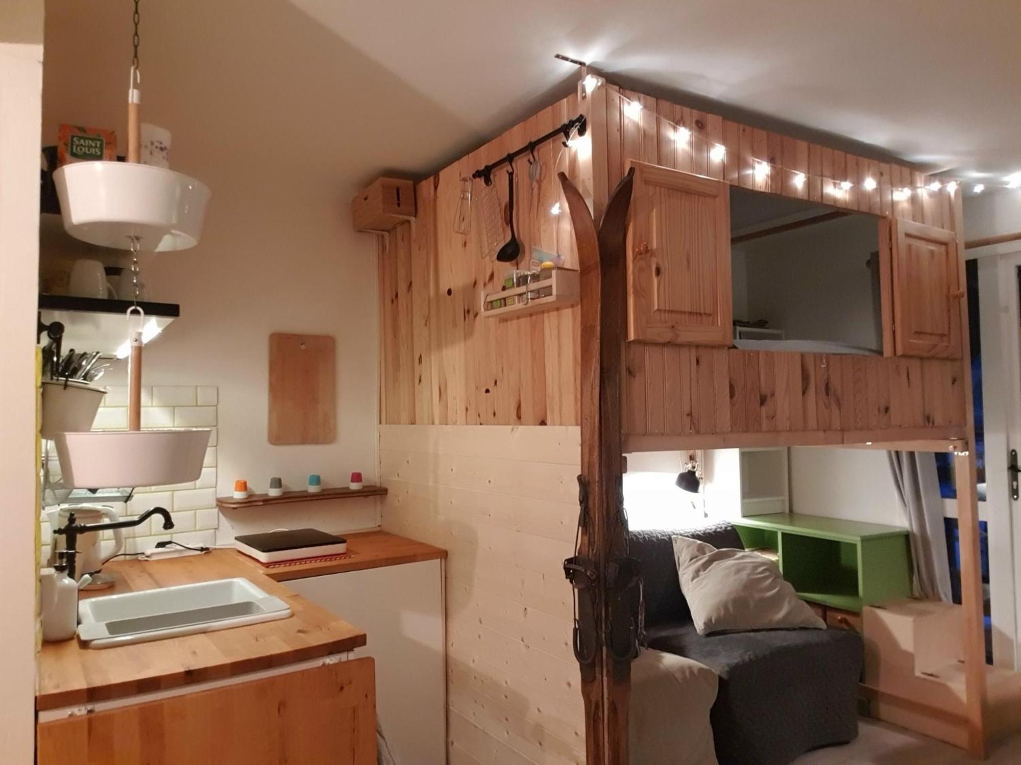 Studio Alpheratz Forest - 1 A 3 Pers - Wifi, Balcon, Vue Piste Et Glacier Muzelle, Calme, Proche Commerces Et Pistes- Tsc Super Venosc A 80M Ле дез Альп Экстерьер фото